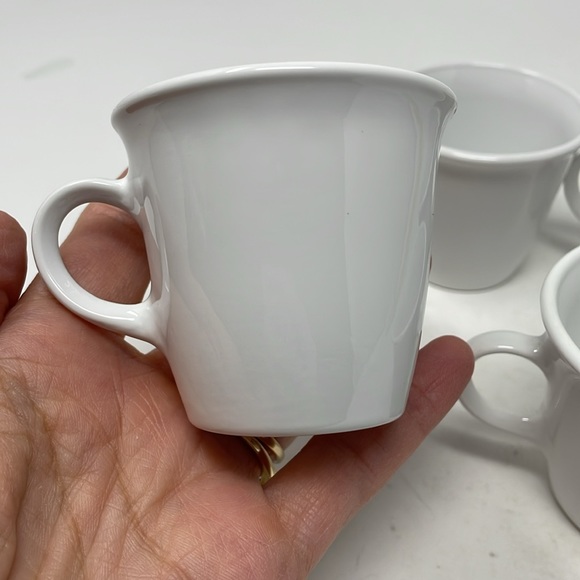 New Pyroceram Tableware by Corning 2.5” x 2.5” tea cups Espresso cups - Picture 2 of 9